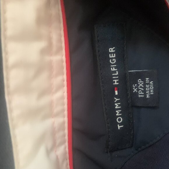 Blue, red and white Tommy Hilfiger vintage polo (XS) - Picture 3 of 4
